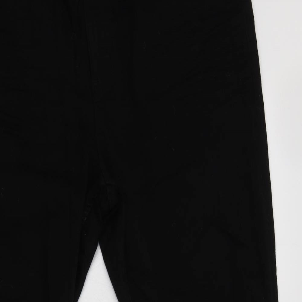 M&S Womens Black  Cotton Skinny Jeans Size 20 L29 in Regular