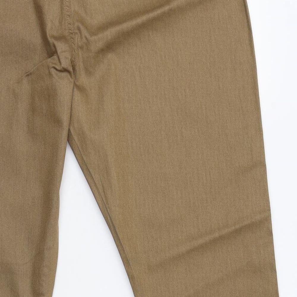 George Womens Beige  Cotton Skinny Jeans Size 20 L30 in Regular Button