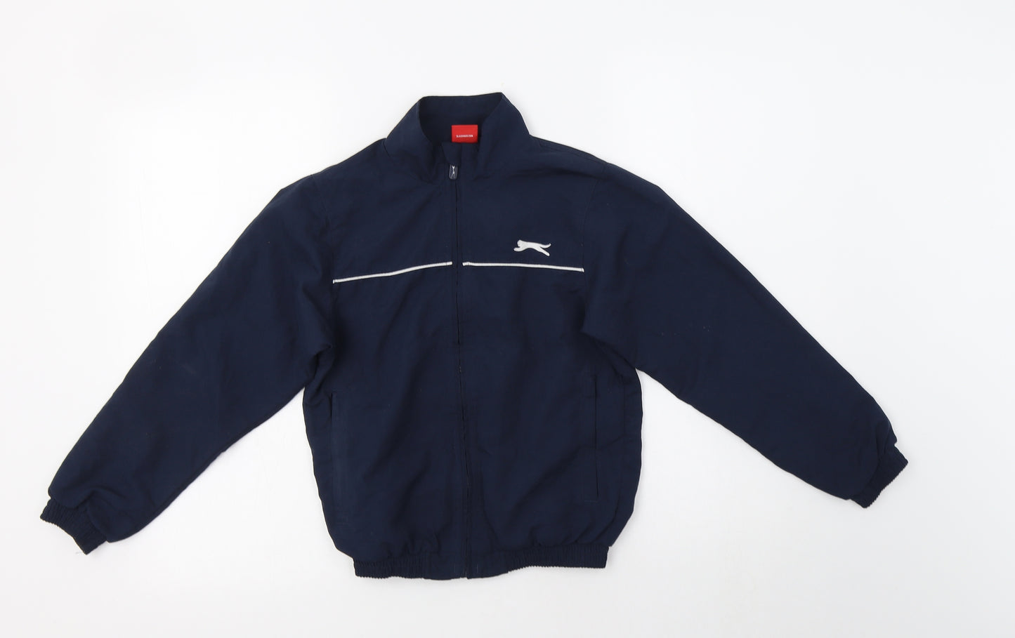 Slazenger Boys Blue   Windbreaker Jacket Size 7-8 Years  Zip