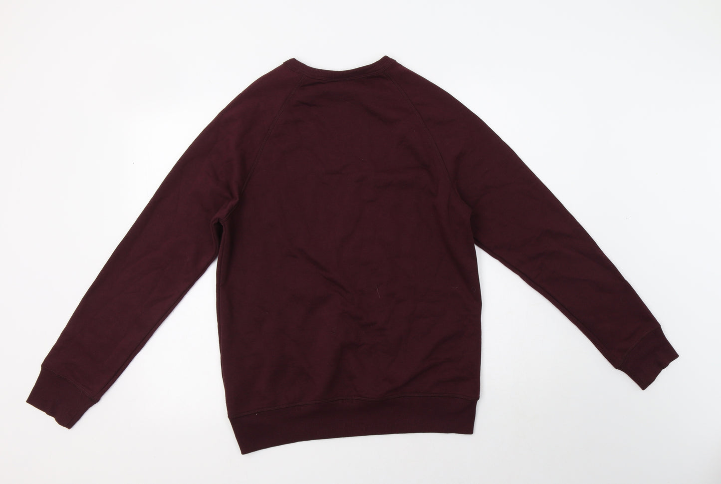 H&M Mens Purple  Cotton Pullover Sweatshirt Size XS