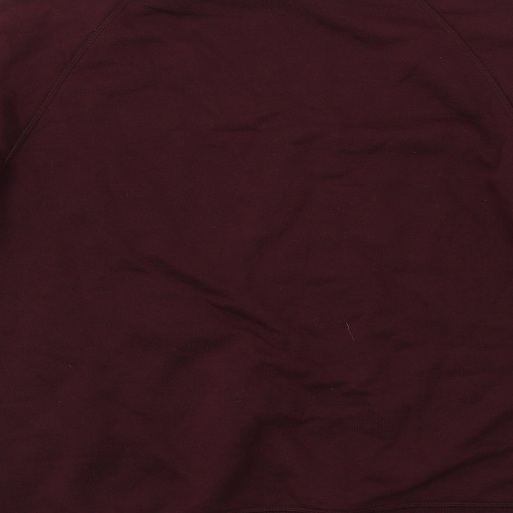 H&M Mens Purple  Cotton Pullover Sweatshirt Size XS