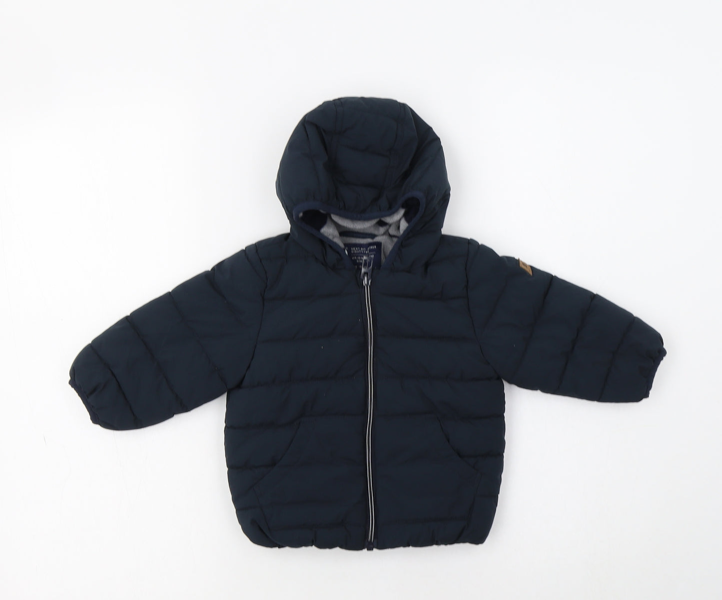 NEXT Baby Blue   Puffer Jacket Jacket Size 9-12 Months   Zip