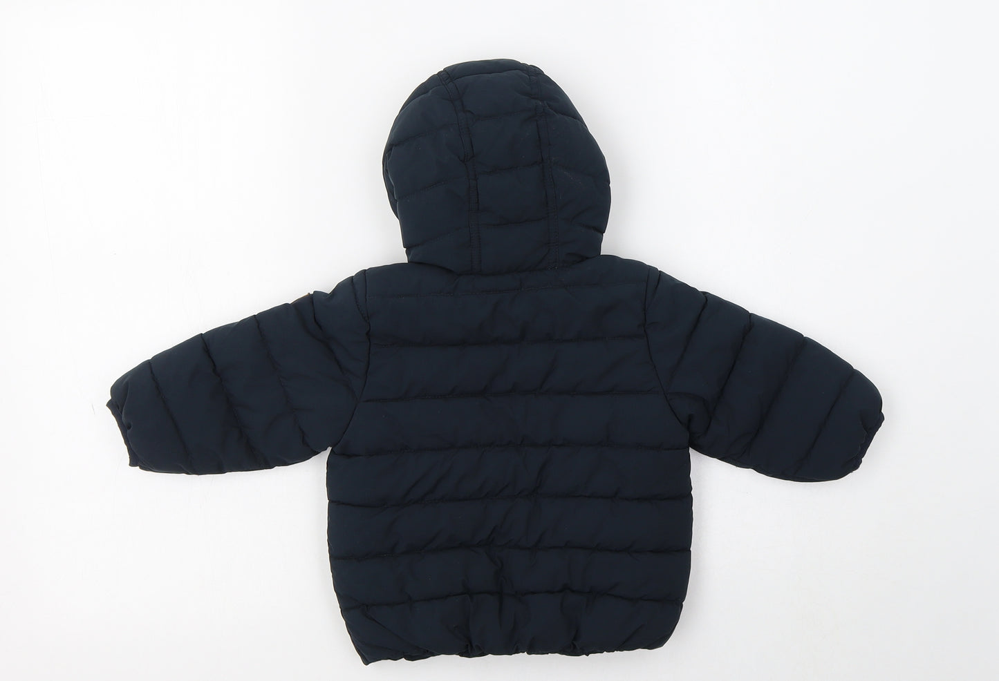 NEXT Baby Blue   Puffer Jacket Jacket Size 9-12 Months   Zip