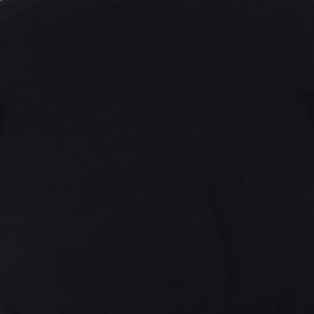 JACK & JONES Mens Blue Crew Neck  Cotton Pullover Jumper Size L