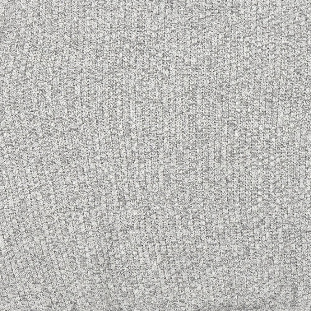 Frederik Anderson Copenhagen Mens Grey Crew Neck  Cotton Pullover Jumper Size L