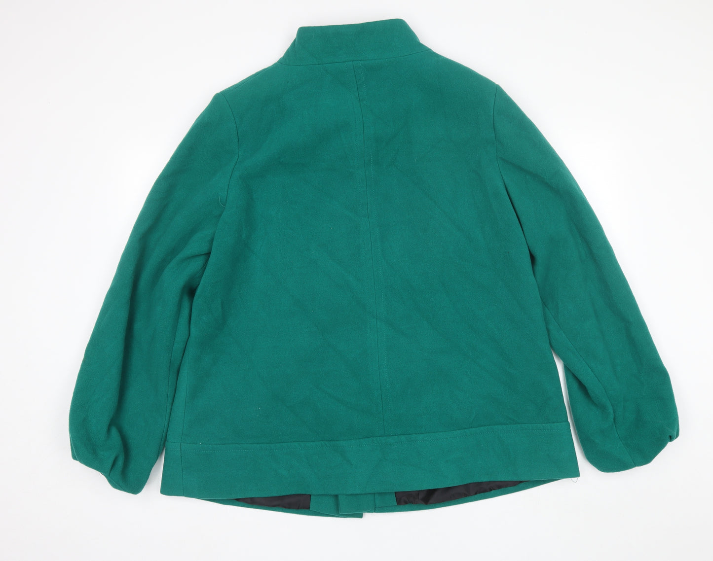 Preworn Womens Green   Pea Coat Jacket Size 22