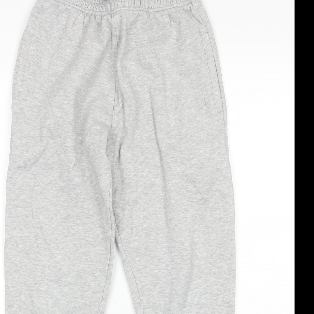 NEXT Boys Grey  Cotton Sweatpants Trousers Size 14 Years  Regular