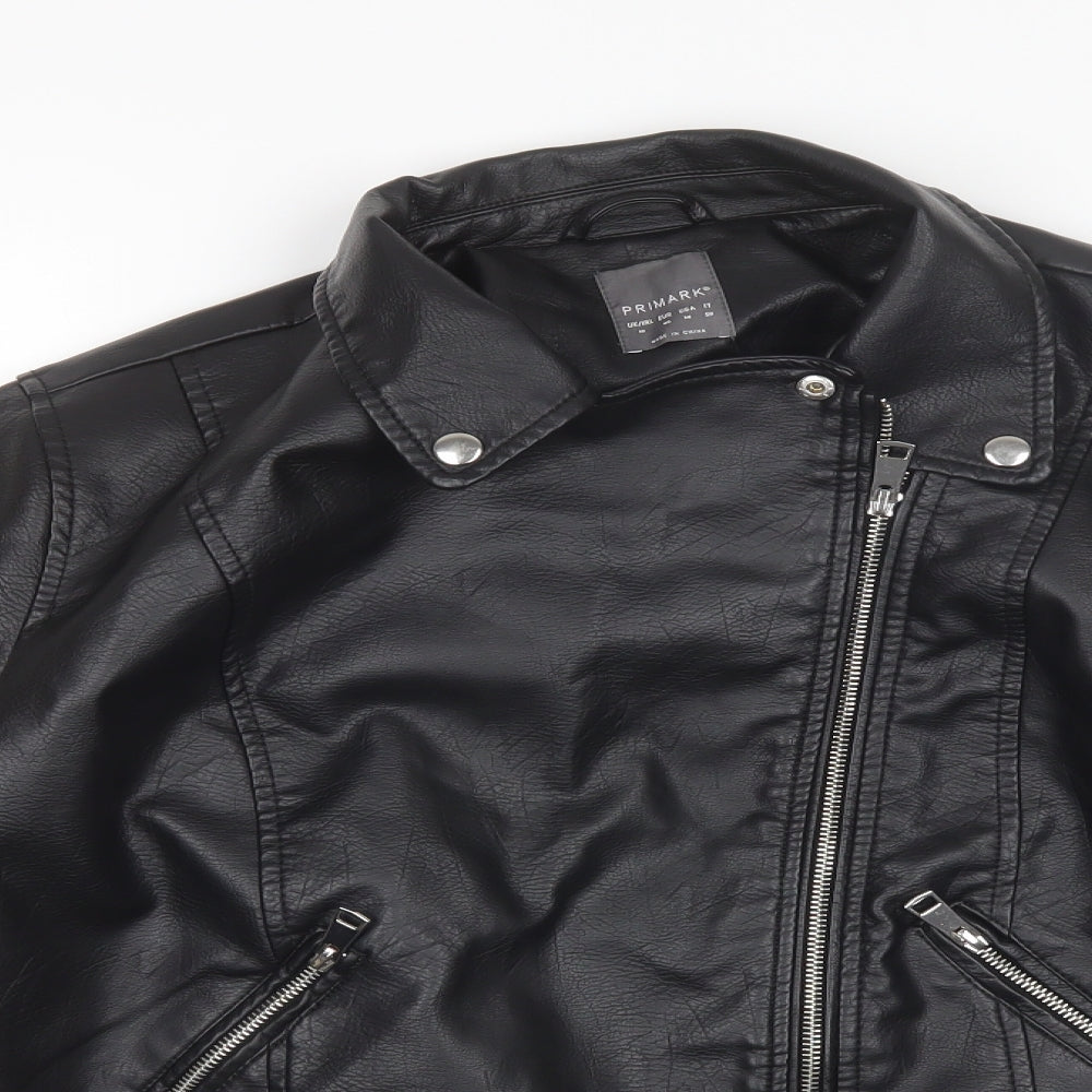 Primark Womens Black   Jacket  Size 18