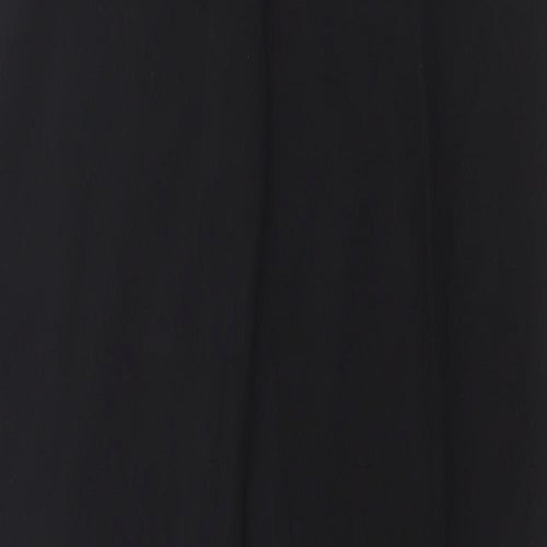 George Womens Black  Polyester Dress Pants Trousers Size 10 L28 in Regular