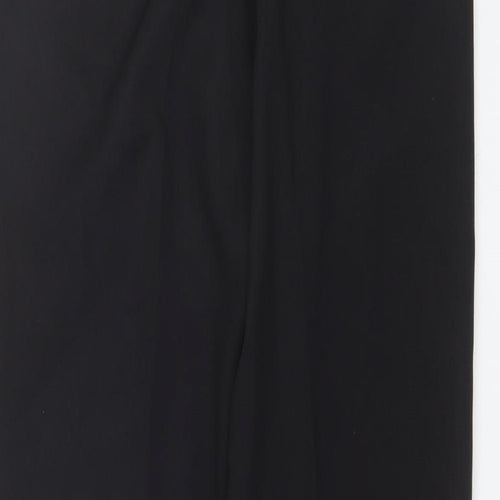 George Womens Black  Polyester Dress Pants Trousers Size 10 L28 in Regular