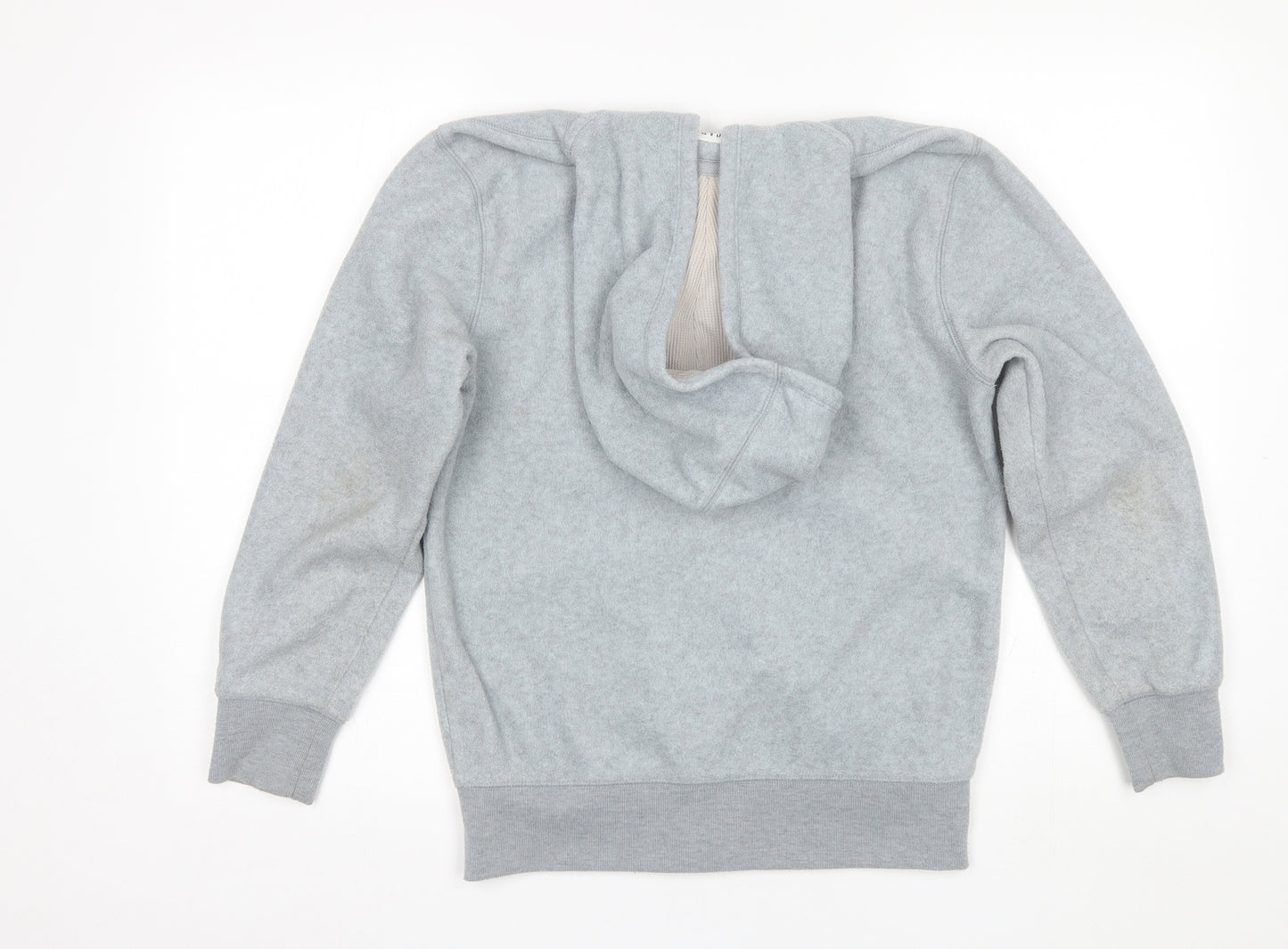 Gap Boys Grey  Polyester Full Zip Hoodie Size 12-13 Years