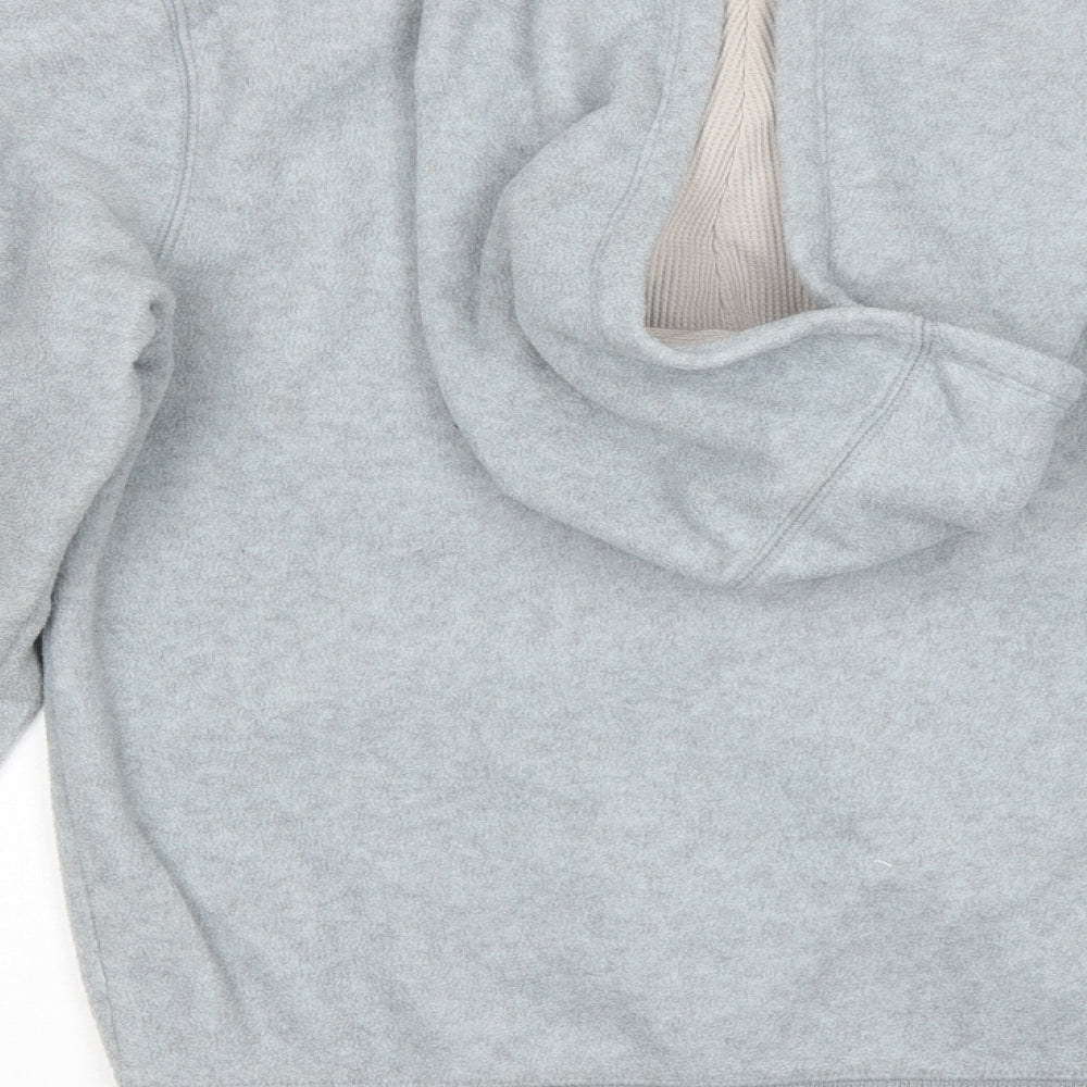 Gap Boys Grey  Polyester Full Zip Hoodie Size 12-13 Years