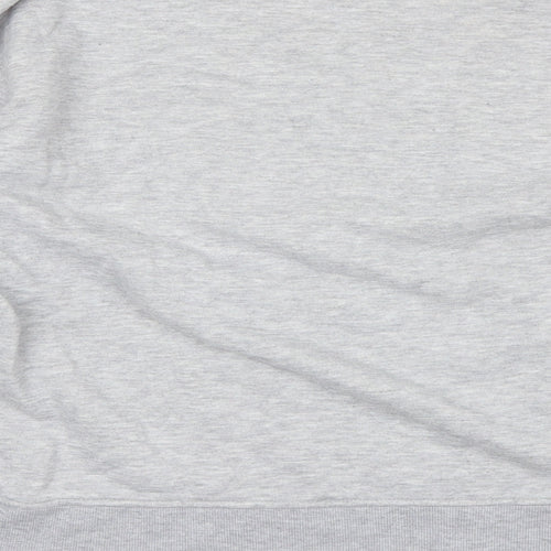 Primark Womens Grey Round Neck  Cotton Pullover Jumper Size S