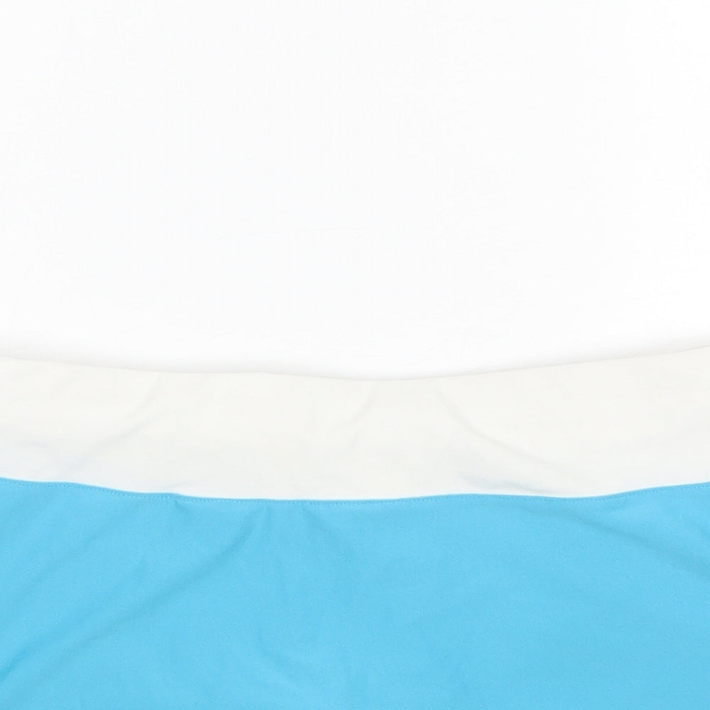 Nike Womens Blue  Polyester Sweat Shorts Size S L3 in Regular  - Skort