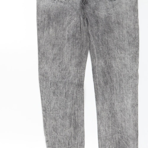 LTB Womens Grey  Cotton Blend Skinny Jeans Size 25 in L28 in Regular