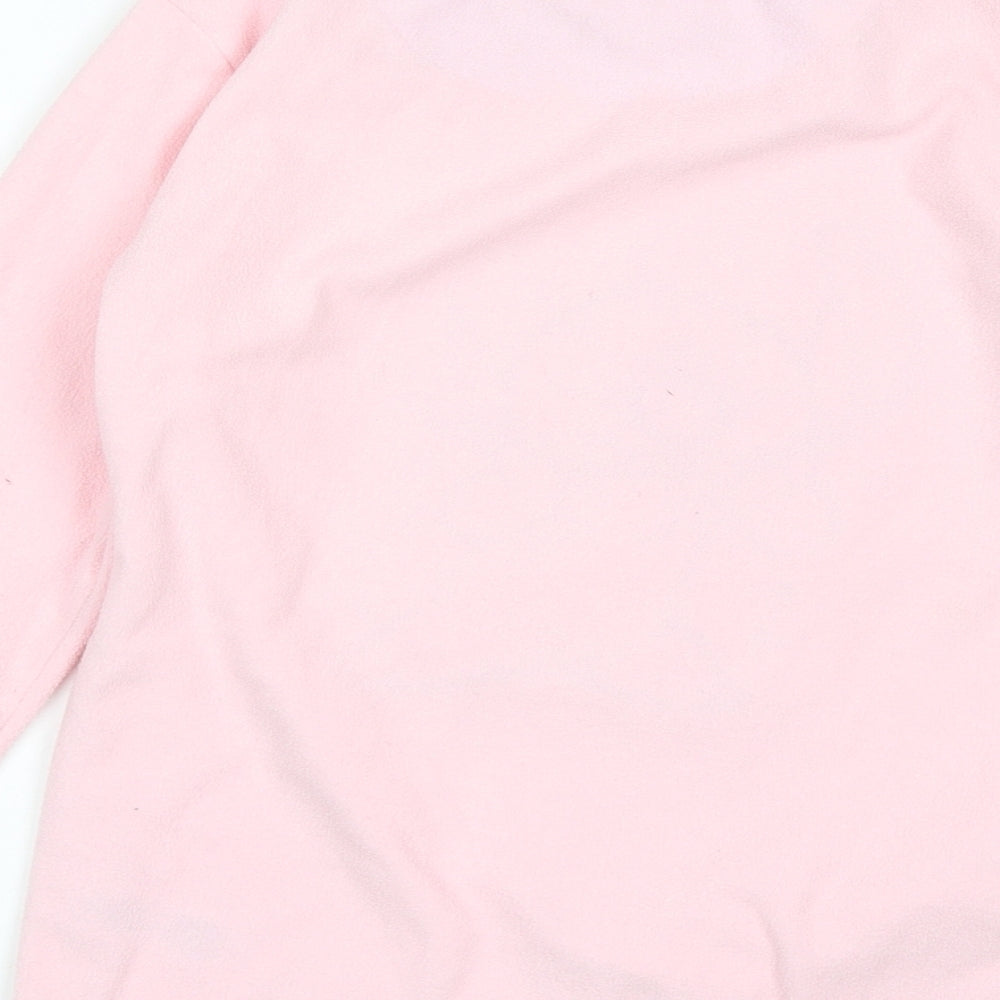 Primark Girls Pink Solid Polyester Top Pyjama Top Size 10-11 Years   - Disney