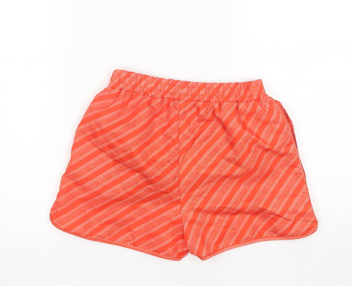River Island Boys Orange  Polyester Bermuda Shorts Size 9-10 Years  Regular