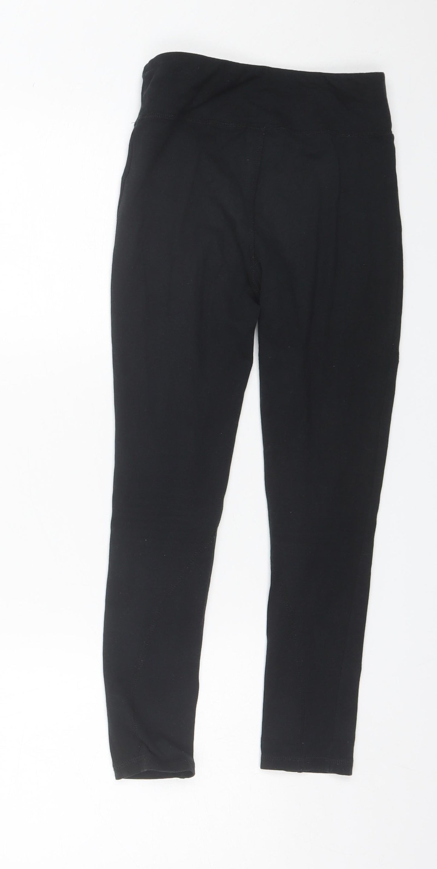 Nike Girls Black  Cotton Jogger Trousers Size 9-10 Years  Regular