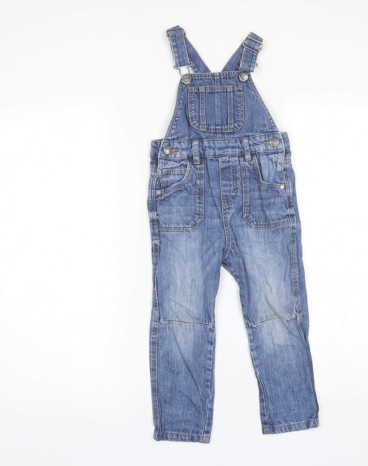 NEXT Boys Blue  Cotton Straight Jeans Size 2-3 Years  Regular