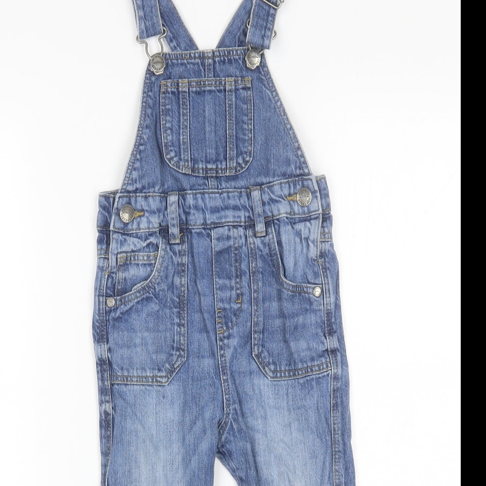 NEXT Boys Blue  Cotton Straight Jeans Size 2-3 Years  Regular