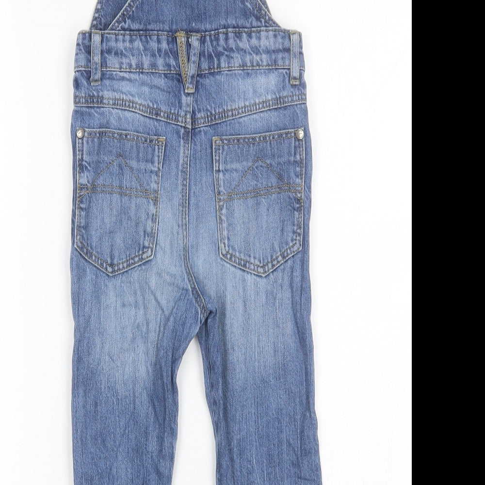 NEXT Boys Blue  Cotton Straight Jeans Size 2-3 Years  Regular