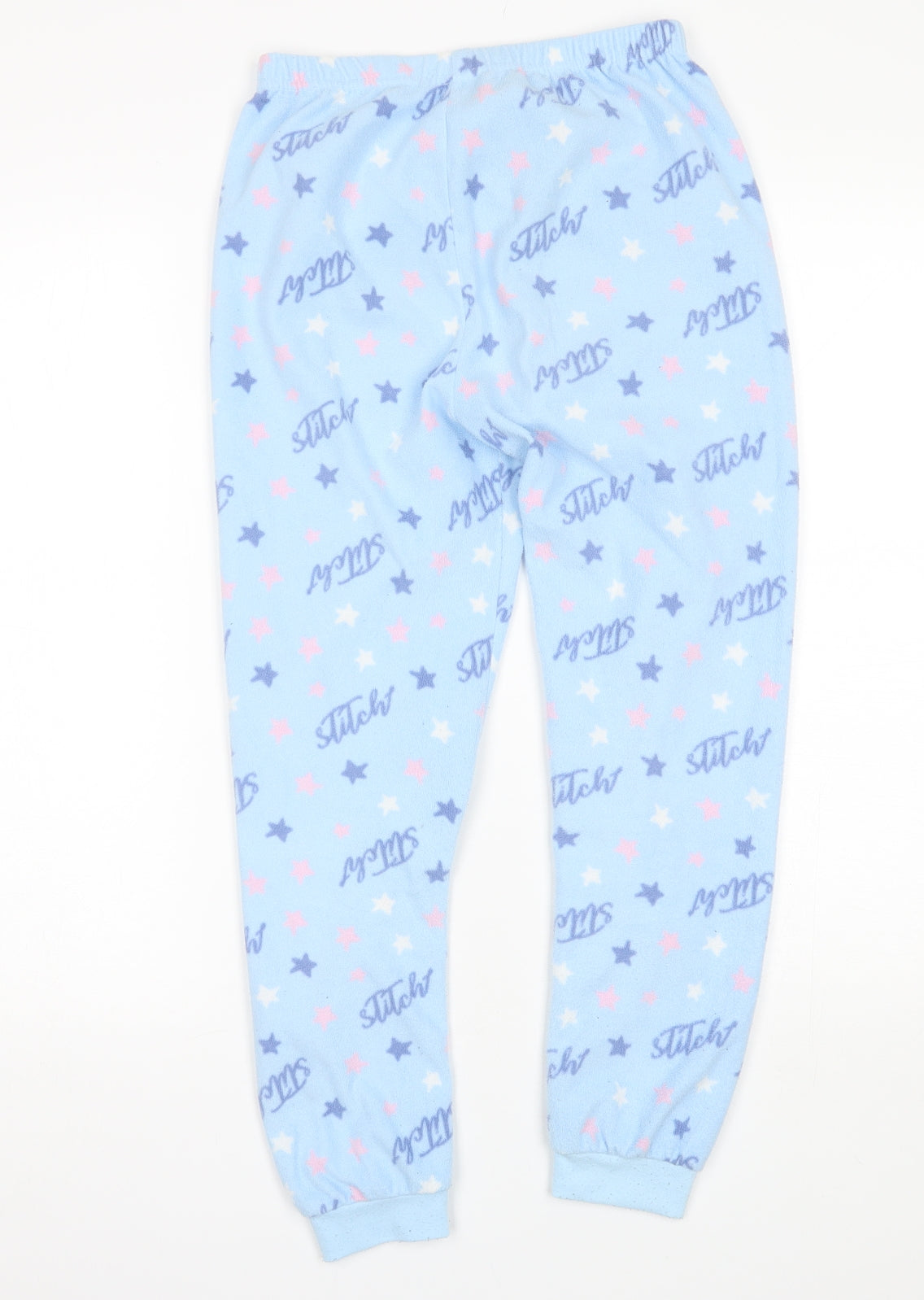 Primark Girls Blue  Polyester  Pyjama Pants Size 10-11 Years