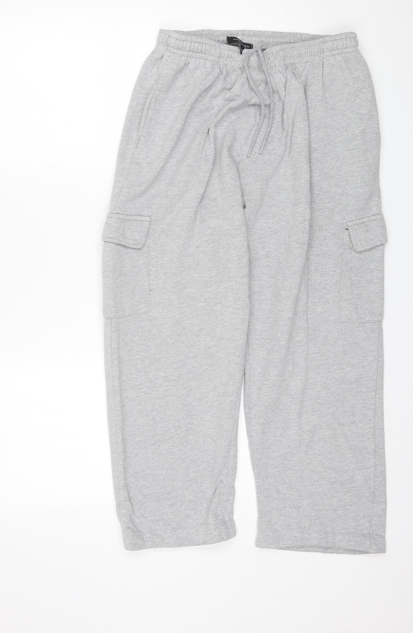 Capsule Men Mens Grey  Cotton Sweatpants Trousers Size 36 in L23 in Regular