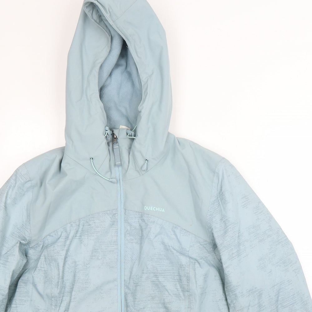 Decathalon Mens Blue   Rain Coat Coat Size L