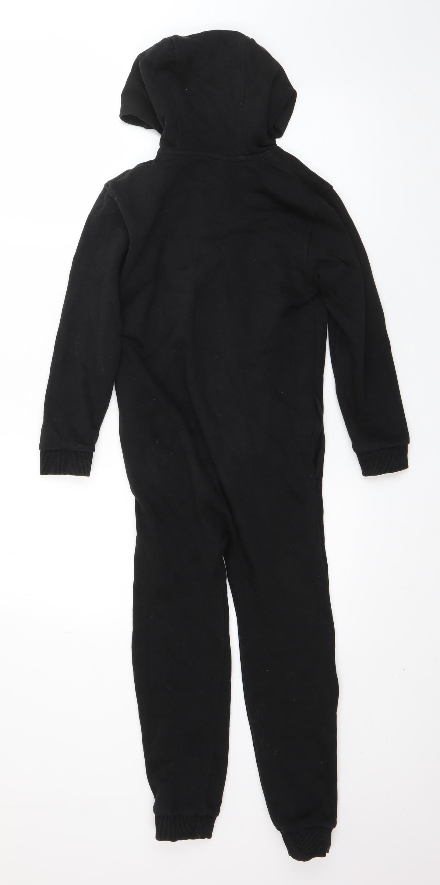 George Boys Black  Cotton  One Piece Size 6-7 Years  Zip - skeleton gamer