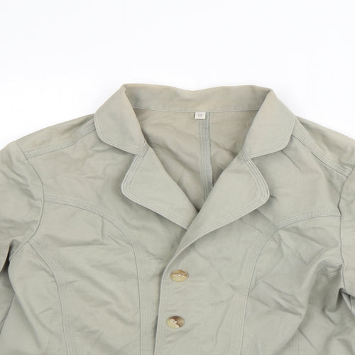 Preworn Womens Green   Jacket  Size 12  Button