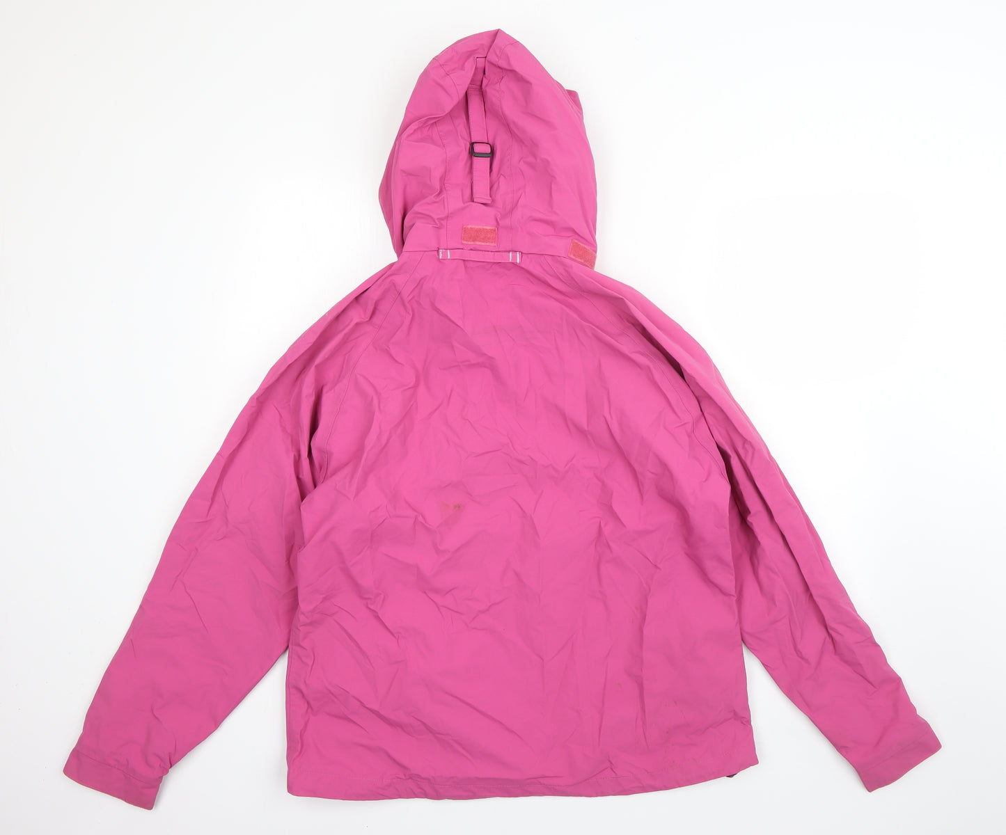 Lazy Jacks Womens Pink   Rain Coat Coat Size M  Zip
