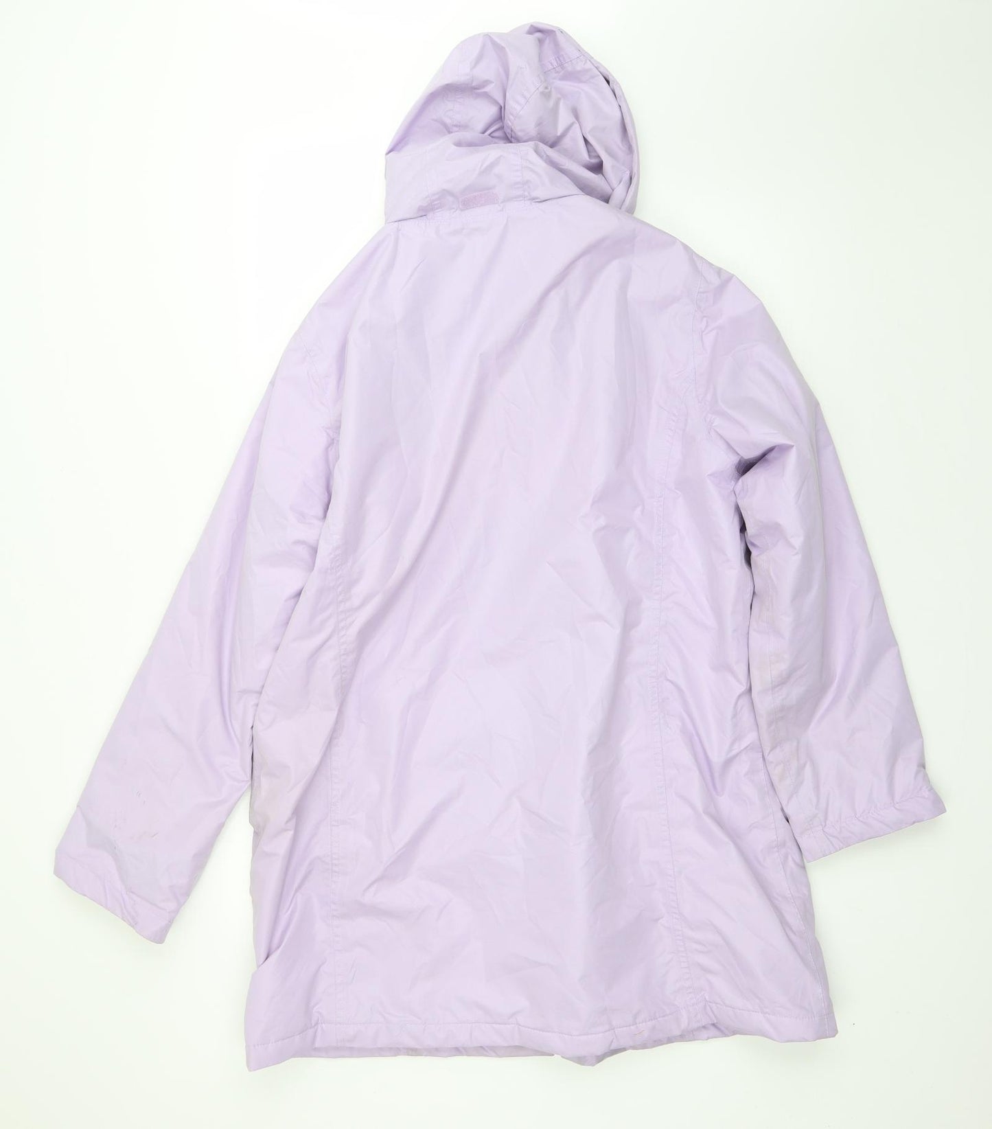 Snowdonia Womens Purple   Rain Coat Coat Size 16  Zip