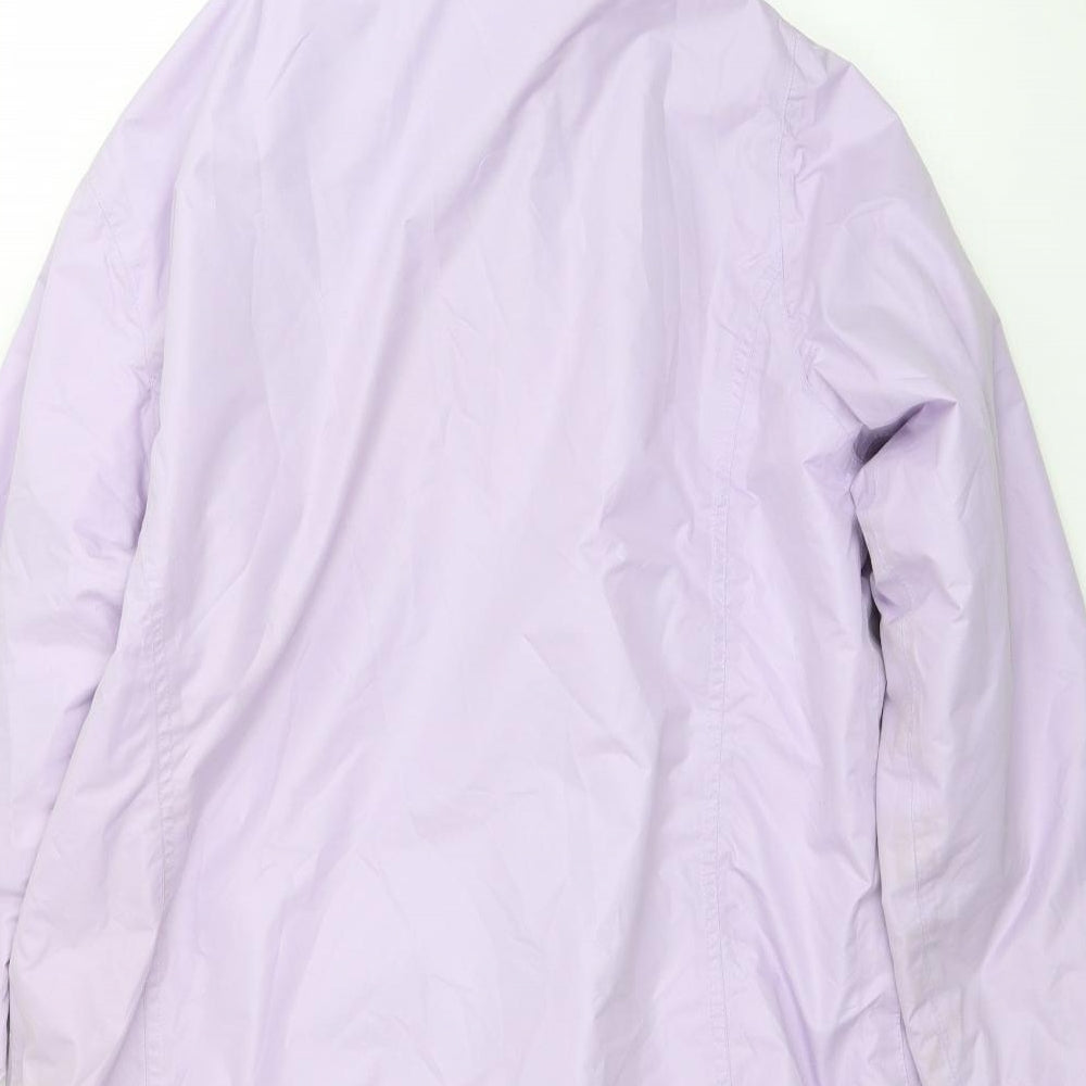 Snowdonia Womens Purple   Rain Coat Coat Size 16  Zip