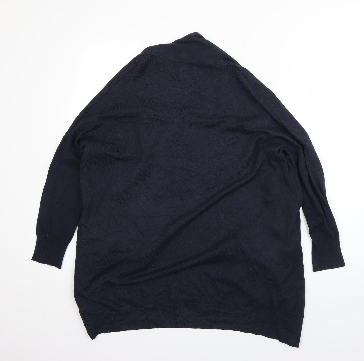 Atmosphere Womens Blue V-Neck  Viscose Cardigan Jumper Size 10
