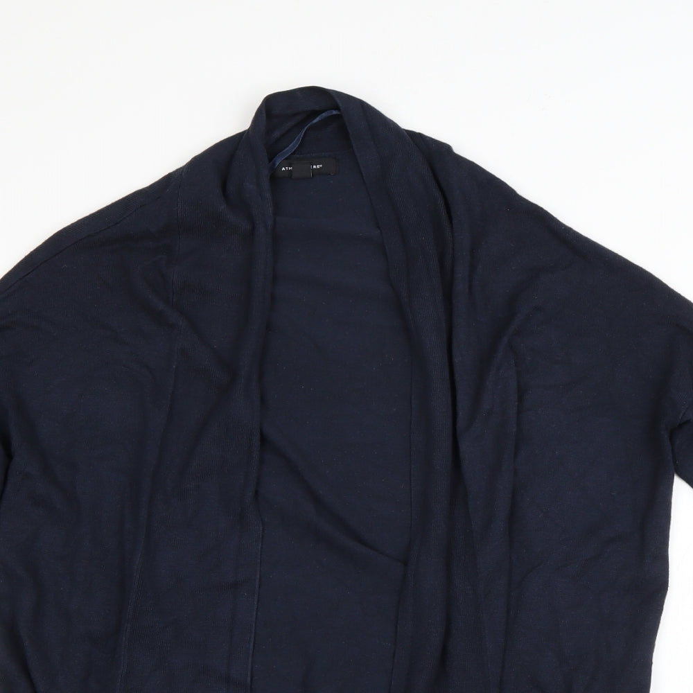 Atmosphere Womens Blue V-Neck  Viscose Cardigan Jumper Size 10
