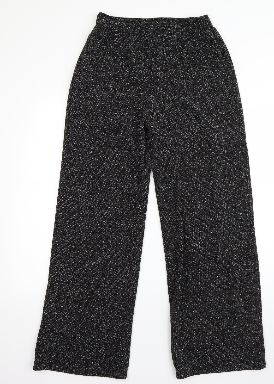 TU Womens Grey  Polyester Dress Pants Trousers Size 10 L28 in Regular