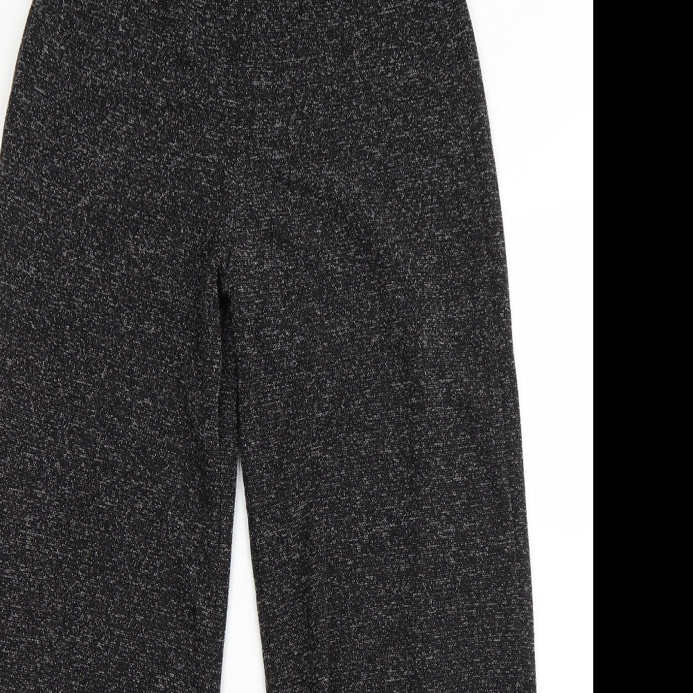 TU Womens Grey  Polyester Dress Pants Trousers Size 10 L28 in Regular