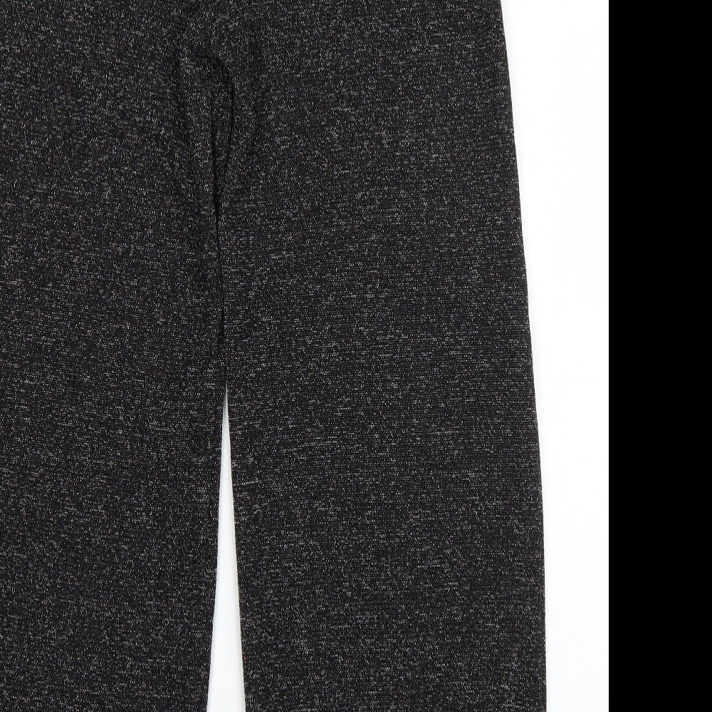 TU Womens Grey  Polyester Dress Pants Trousers Size 10 L28 in Regular