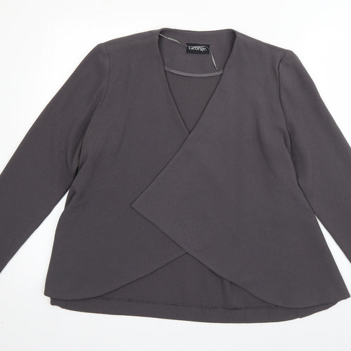 George Womens Grey   Jacket Blazer Size 10
