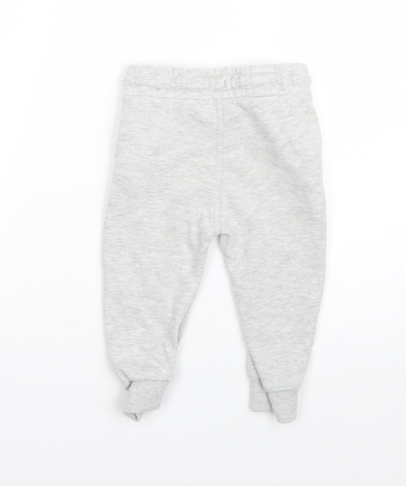 F&F Boys Grey  Cotton Sweatpants Trousers Size 12-18 Months