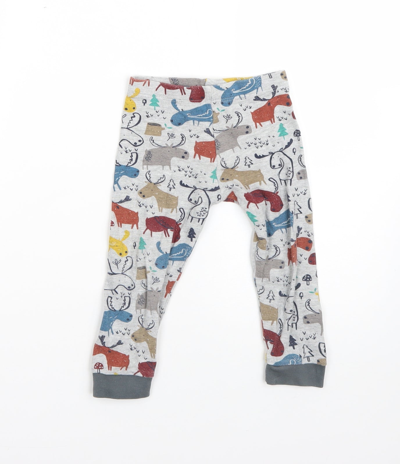 Mini Club Boys Green  Cotton  Pyjama Pants Size 18-24 Months   - moose