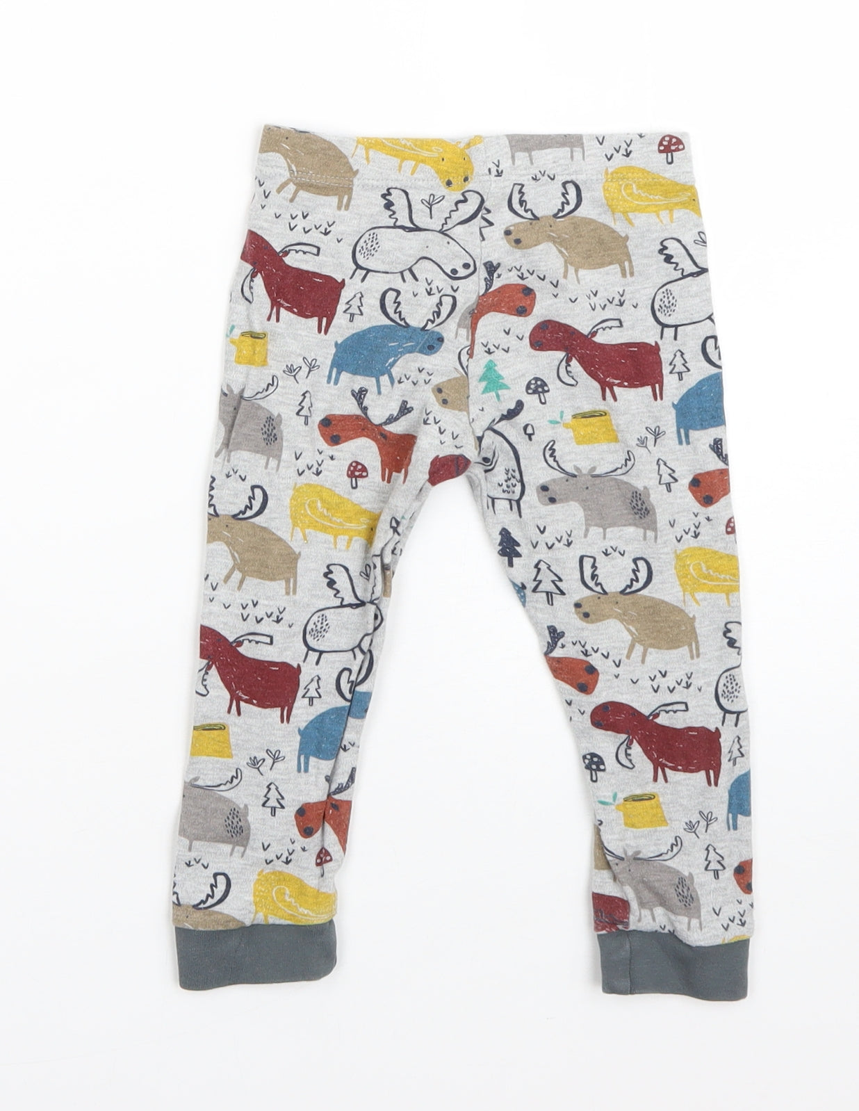 Mini Club Boys Green  Cotton  Pyjama Pants Size 18-24 Months   - moose