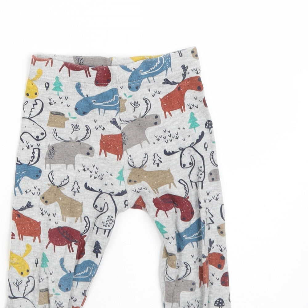 Mini Club Boys Green  Cotton  Pyjama Pants Size 18-24 Months   - moose