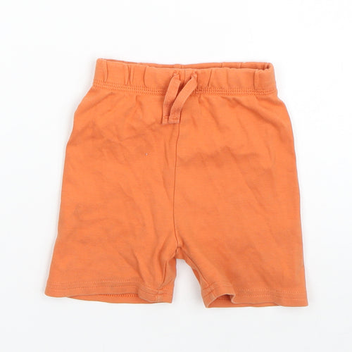 George Boys Orange  100% Cotton Sweatpants Trousers Size 12-18 Months