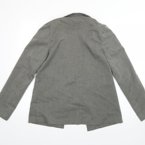 H&M Womens Green   Jacket Blazer Size 10  Button