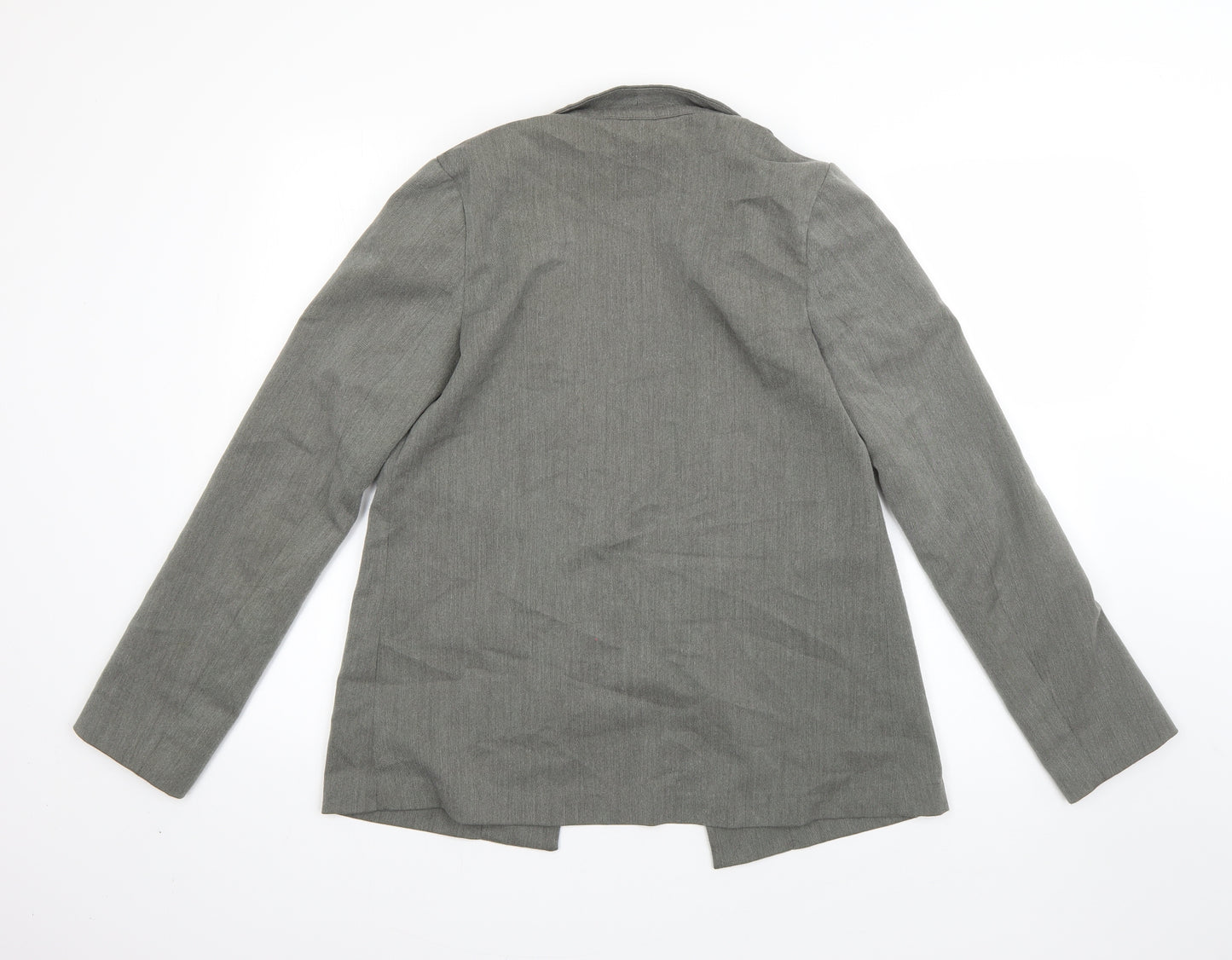 H&M Womens Green   Jacket Blazer Size 10  Button