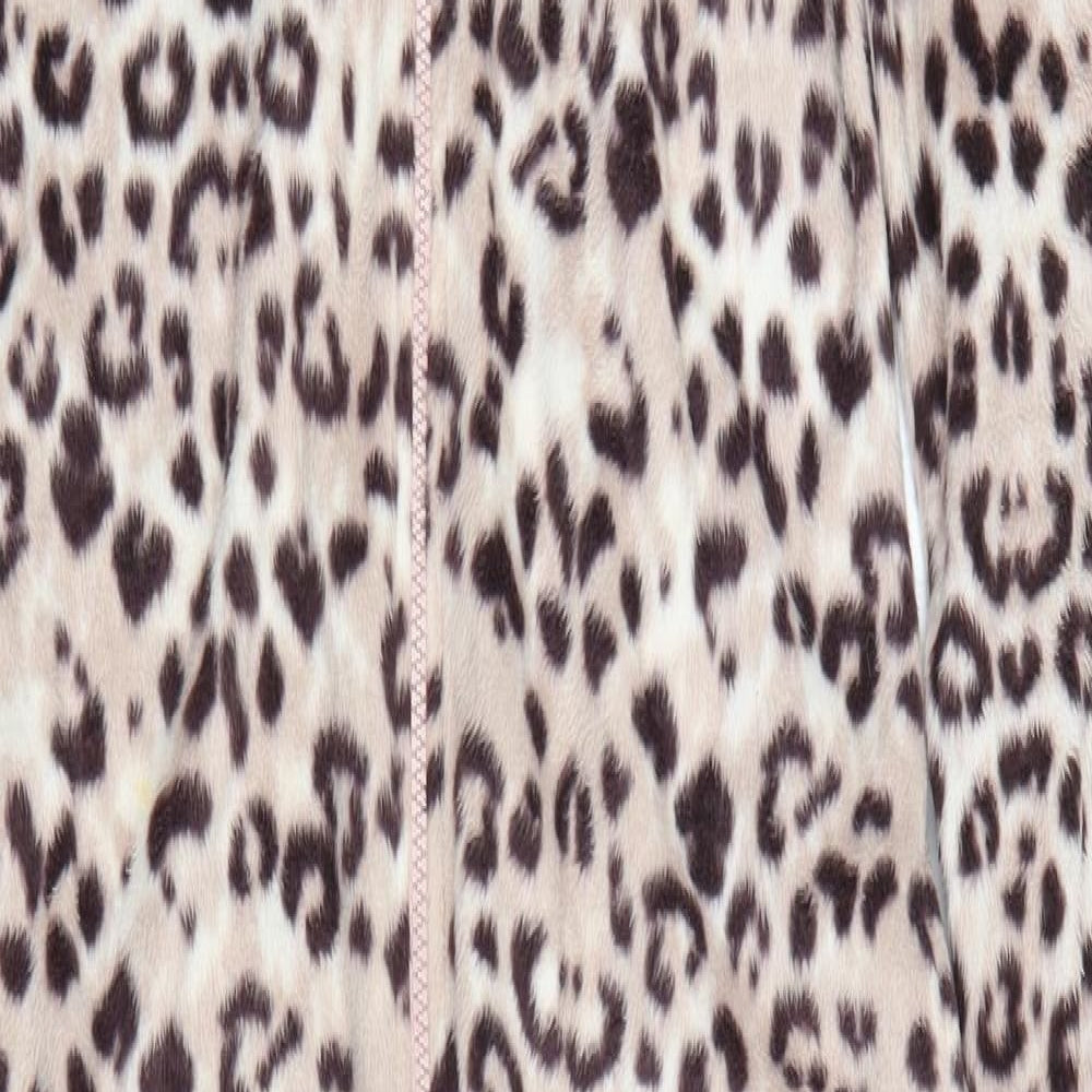 I Love My Onsie Womens Pink Animal Print Polyester  One Piece Size 10