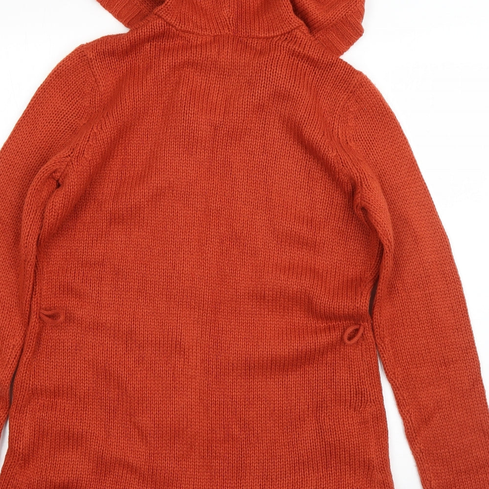 Redoute Womens Orange   Jacket Coatigan Size 16  Button