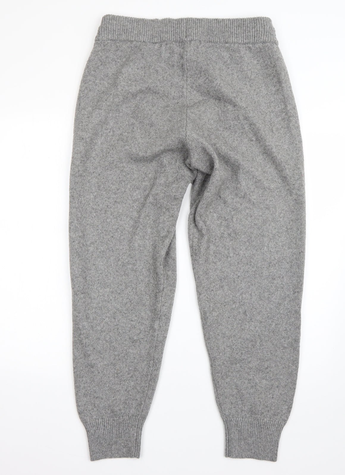 H&M Mens Grey  Polyester Sweatpants Trousers Size L L28 in Regular