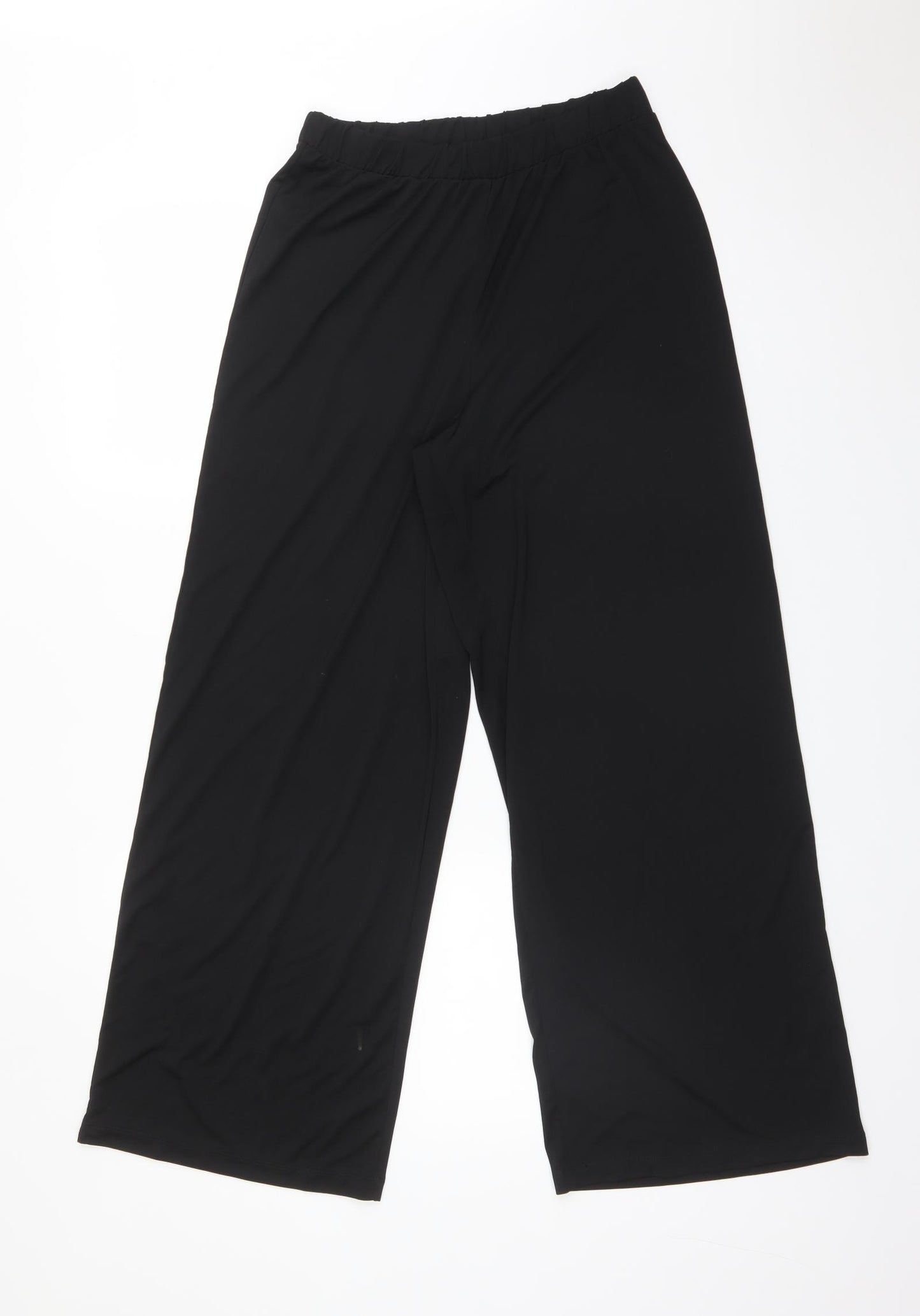 ASOS Womens Black  Polyester  Trousers Size 8 L28 in Regular
